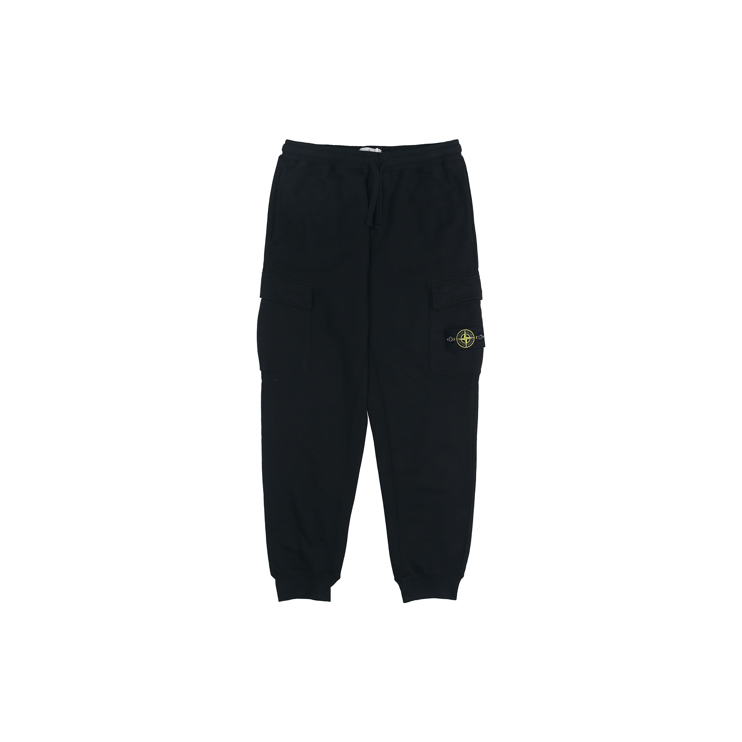 

Stone Island FW21 Compass Logo Knitted Sweatpants Men bottoms Black 751565220-V0029 L