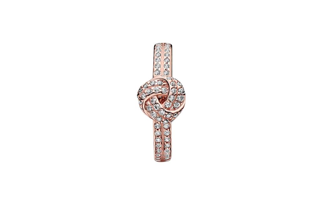 Pandora Alloy Rings Unisex Gold 180997CZ