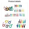 41Pcs Multimeter Test Leads Kit 4MM Banana Plugss To Alligators Clip Test Leads With Wire Piercing Probes Alligators Clip Tools