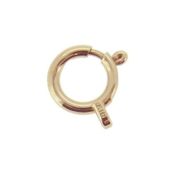 K18 Gold 8mm 18K Gold Necklace Sold Repair Parts for Men and Individually Necklace Parts Svp-77 Clasp, Hardware, Individually, Minimalist, Women,