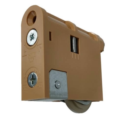 

Kaken Sales Replacement Roller for Wooden Sliding Doors, N Color, 18mm Wide x 50mm High x 61mm Long, Y-Shaped Rail, KHMJB-907(N), 1 Piece