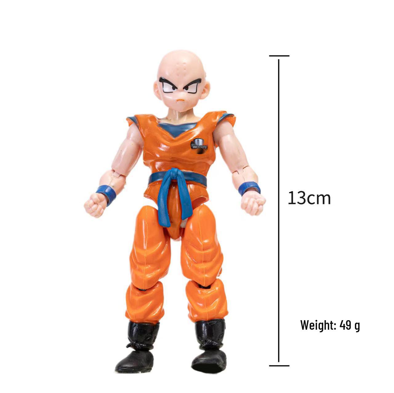 

Dragon Ball Articulated Figurine Set: Vegeta, Majin Buu, Son Goku Anime Models
