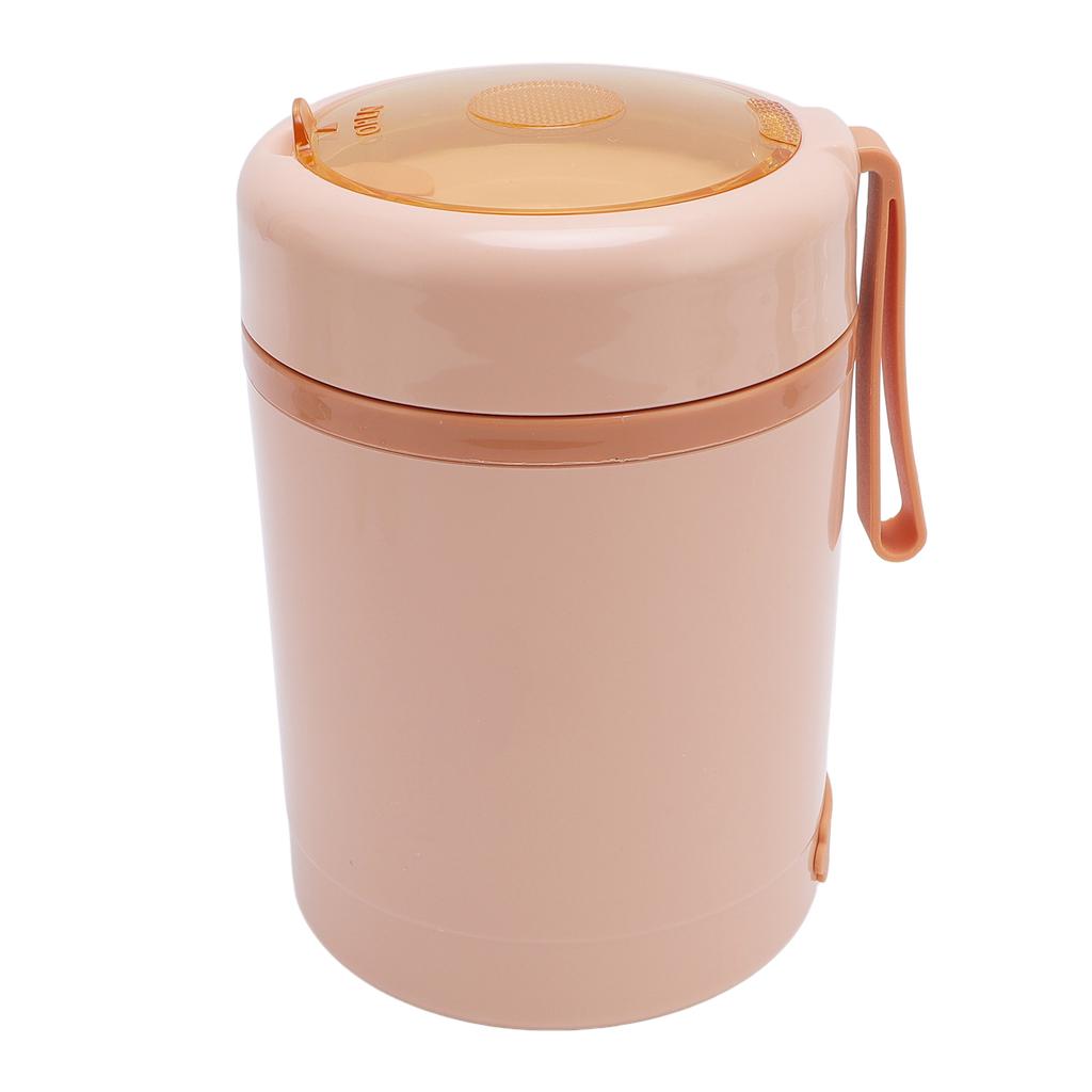 Electric Lunch Box Food Warmer 304 Stainless Steel 60C Constant Temp Lkproof 600ml USB Insulated Food Jar with Spoon for