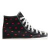 Converse Chuck 70 Embroidered Lips High 'Love Me - Black' (Unisex) Black / University Red / Egret Canvas Shoes A01600C