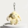 Soft Plush Rabbit Doll Keychain Lovely Doll Charm Colorful Keychain Accessory Suitable for Girls and Adults Present