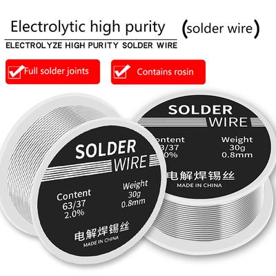 30G 0,8 mm Schweißlötdraht Hochreiner Low Fusion Spot Kolophonium-Lötdraht