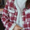 Women's Plus Size Small Fragrant Wind Autumn Top Skirt Skirt Loose Two Piece Suit