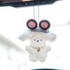 8Cm Rabbit School Bag Pendant Tide Cool Cute Creative Doll Keychain Student Couple Schoolbag Car Keys Cartoon Rabbit Plush Doll