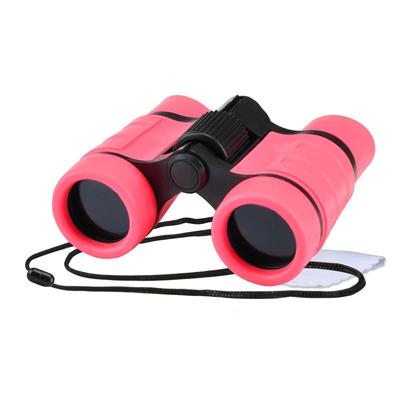Télescope pour enfants 4X30 Poignée en caoutchouc colorée Jumelles non jouets