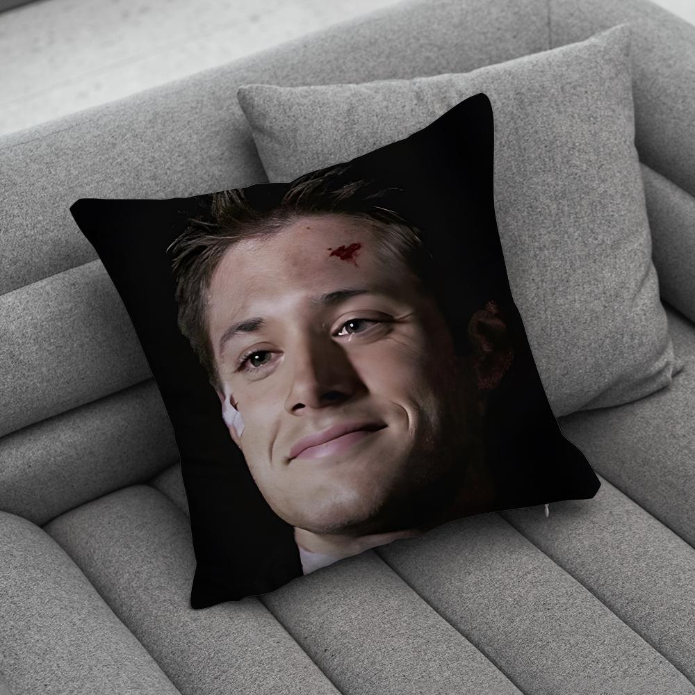 

Наволочка с изображением знаменитости Д-Дина Винчестера, мягкие чехлы для подушек для декора дивана в деревенском стиле, домашний декор и защита 30cmx30cm