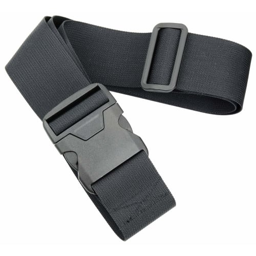 No Border FABLT One-Touch Belt, Made in Japan, Soft Belt, 50mm, Medium, Black, FA-BLTNX50MBK