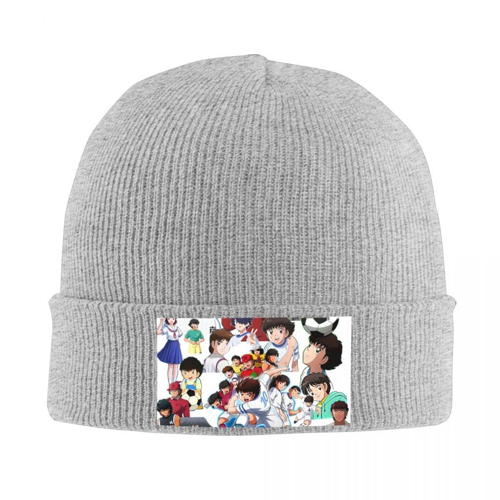 Japan Football Unisexga Captain Tsubasa Warm Knitted Cap Hip Hop Bonnet Hat Autumn Winter Outdoor Beanies Hats for Unisex Womenx Adult