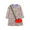 European Style Floral Patchwork Halloween Dress for Girls - Autumn Collection