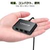 LiNKFOR Optical Digital 1 3 Supports and Compatible with DVD Aluminum Alloy Japanese Instruction SPDIF/TosLink Splitter, Input, Outputs, LPCM2.0, DTS,