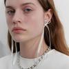Sheer Ribbon Earrings (L241MER040)