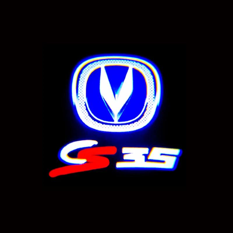2PCS Led Car Door Laser Projector Light Ghost Shadow Welcome Lamp for Changan Logo CS95 CX70 CS15 CS35 CS75 Auto Accessories