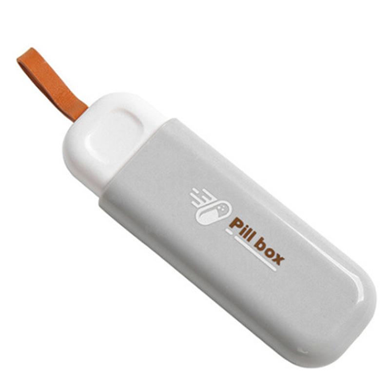 

Органайзер для таблеток с 3 сетками, мини-легкий для переноски, карманная маленькая коробка для таблеток для на открытом воздухе