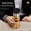 RELEA High Borosilicate Glass Tea Infuser Bottle
