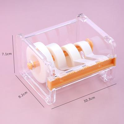 Eyelash Extension Tape Transparent Storage Cutter Colors Tapes Cutter Split Grafting Eyelashes Medical Tape Makeup Tools