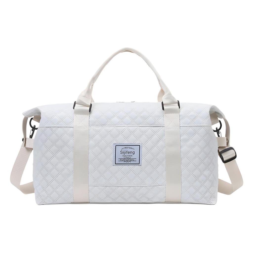 Travel Bag Women's Lightweight Short-haul Hand Luggage Large Capacity Sports Fitness Bag Storage Bag Production Bag Light Travel