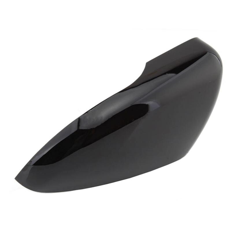 Artudatech 2pcs Gloss Black Door Wing Mirror Cover Caps Casing For VW Golf MK6 2009-2013 Car Accessories 2012 2011 2010