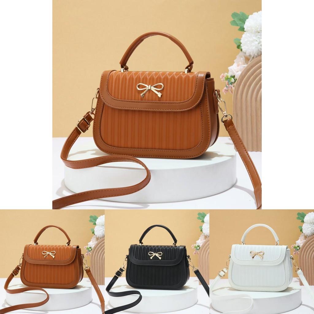 Stylish Striped Patchwork Handbag In Black And Pastel Colors Perfect For Everyday Use