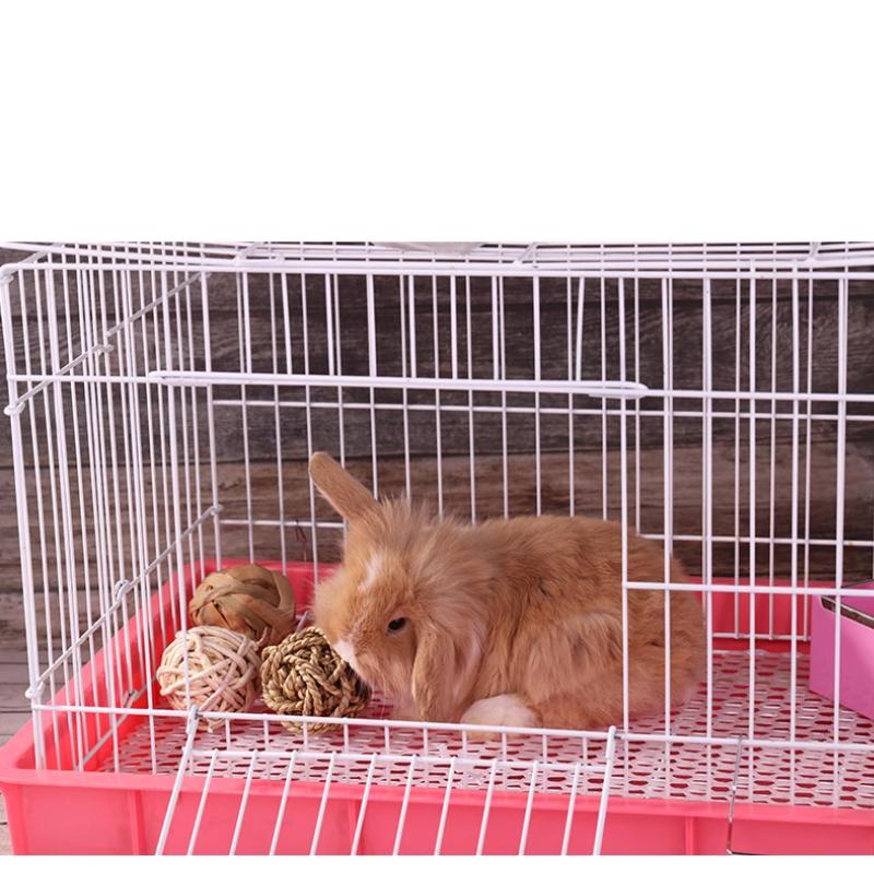 2pcs Small Animals Play Balls Rolling Activity Chew Toys Gnawing Treats for Rabbits Guinea Pigs Chinchilla Bunny Natural Balls