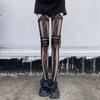 Fishnet Stockings with Holes, Trendy Black Stockings, Summer Thin Style, Japanese Retro Pattern, Over-the-knee Long Stockings for Women