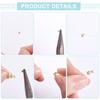 300Pcs 316 Surgical Stainless Steel Crimp Beads, Rondelle, Golden, 2x1.5mm, Hole: 1mm