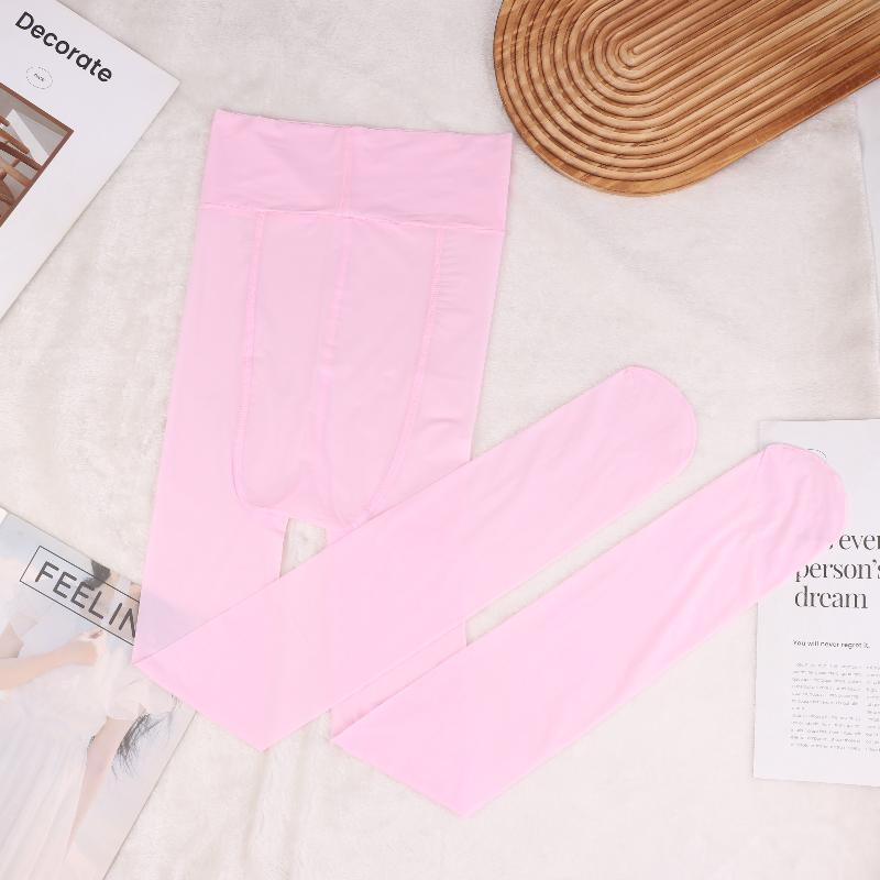 

Глянцевые Гладкие Носки Колготки Носки с Лошадиным Жиром Женские Леггинсы Носки Аврора Одежда розовый