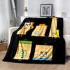 Numberblocks Blanket Soft Warm Cozy Suitable for Office Office Chair Seaside Four Seasons Multipurpose Digital Print