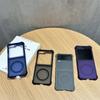 For MagSafe Magnetic Translucent Matte Phone Case For Samsung Galaxy Z Flip 6 5 4 3 Flip6 Flip Flip4 Flip3 5G Shockproof Cover