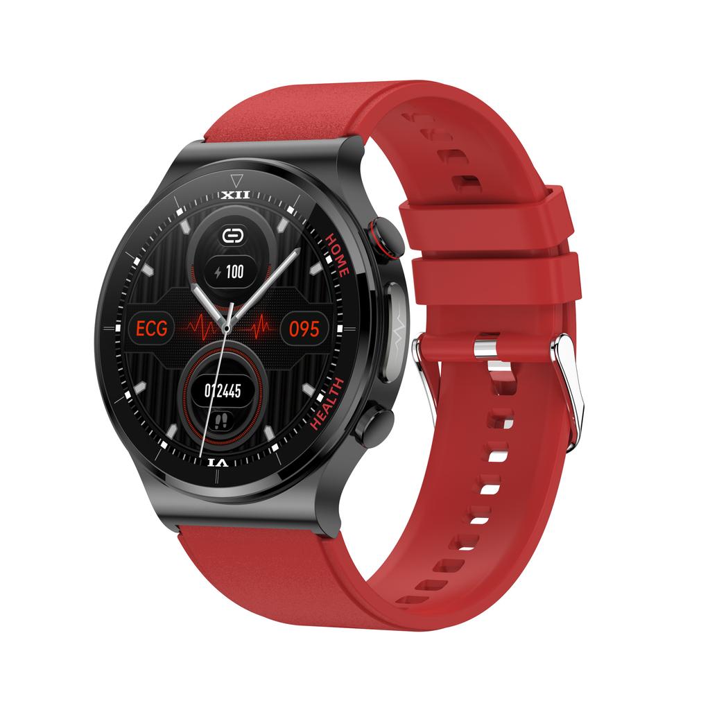 Max Pro Smart Watch Men Laser Treatment ECG Body Temperature Measurement Heart Rate Blood Pressure Oxygen Smartwatch