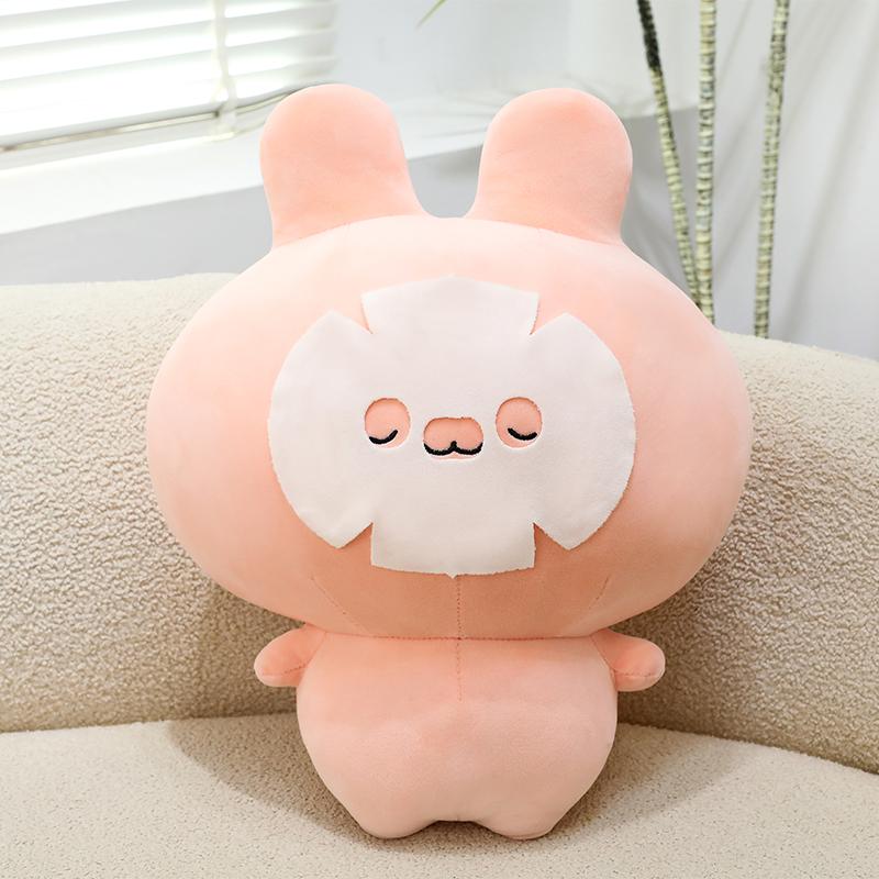 30/45cm Asamimi Plush Doll Cute Toys Cartoon Pink Rabbit Soft Hug Pillow Home Decoration Girl'S Birthday Gift