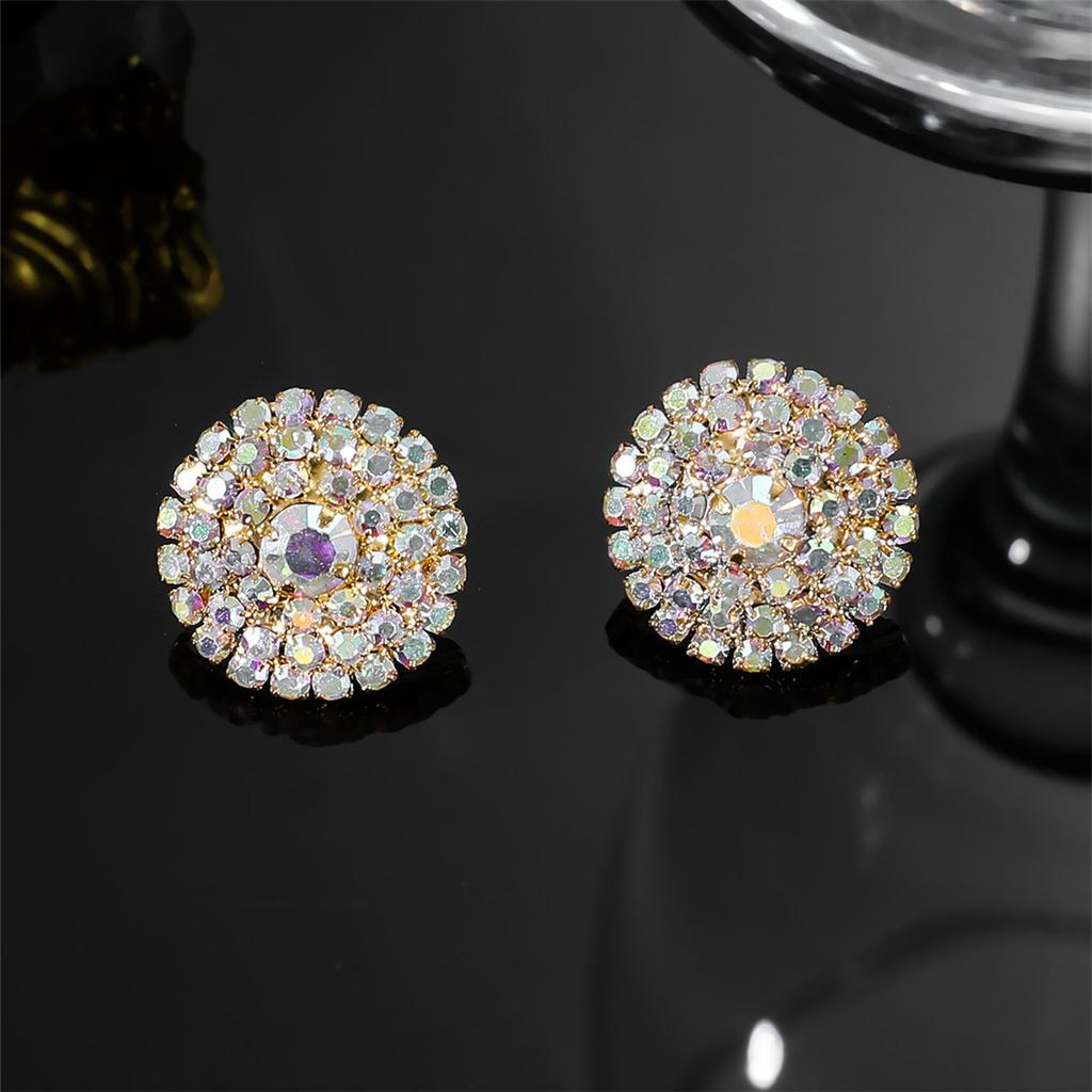 Jednoduché a všestranné kulaté náušnice Premium Sense Of Niche Design Temperamentní náušnice Vysoce kvalitní dámské náušnice Šperky