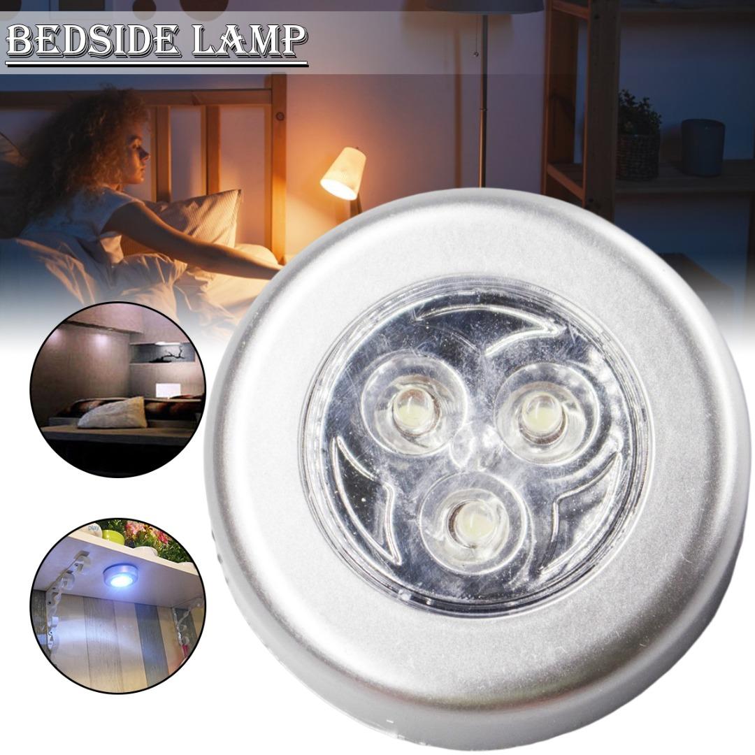 

Aidier Светодиодная батарея Питание Беспроводной ночник Палка Кран Сенсорная лампа Налипание Нажимной Свет