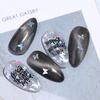 Mirror Sparkly Butterfly Nail Sequins Paillette Mixed Colors Nail Holographic Glitter 3D Flakes Slices Art Accessories
