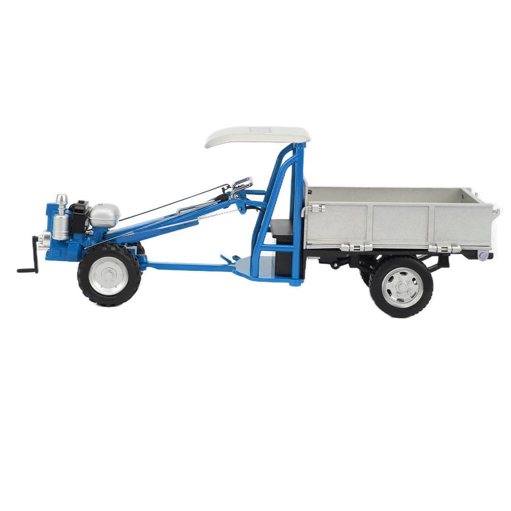 1Celsius16 Simulation Agriculture Walking Tractor Alloy Static Agricultural Tractor Model Toy for Children