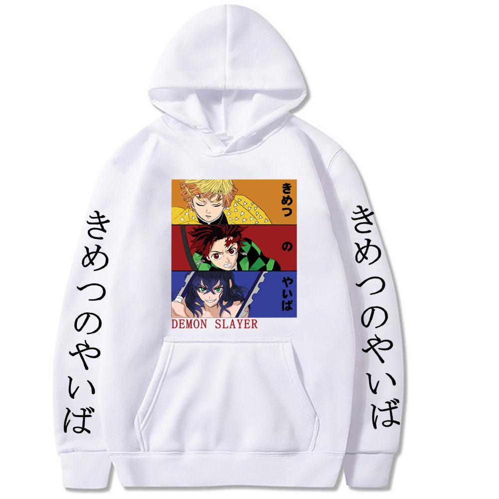 Popular Japanese Anime Autunm Printed Men's Hoodie Brand Hoody Y2K Clothes Vintage Fashion Unisex Long Sleeve