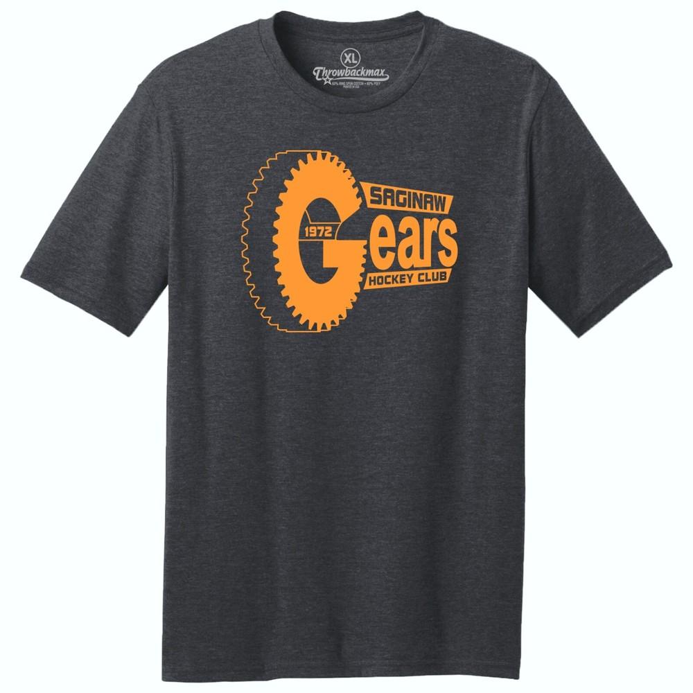 

Saginaw Gears 1972 Hockey TRI-BLEND Tee ShirtDetroit Red Wings Unisex T-Shirt XXL