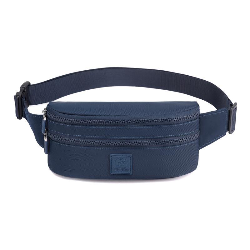 Fanny Pack, Women's Fashion Trend Breast Bag, Waterproof Nylon Messenger Bag, Outdoor Sports Mobile Phone Fanny Pack, Simple Satchel.