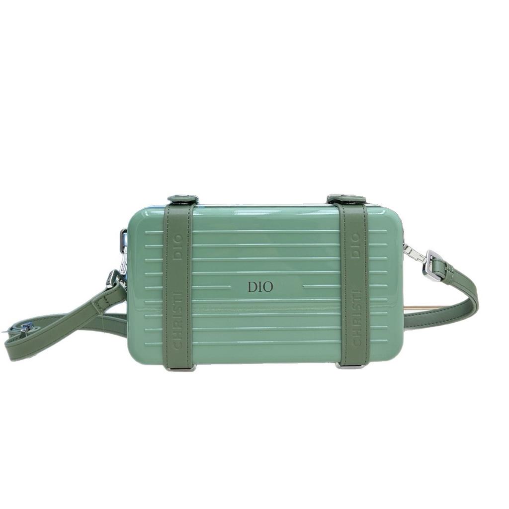 2026 Bolsa Caixa Ombro Único Alta Beleza Concha Dura de Alumínio Transversal Co-branded Bagagem Estilo Igual Masculino Feminino