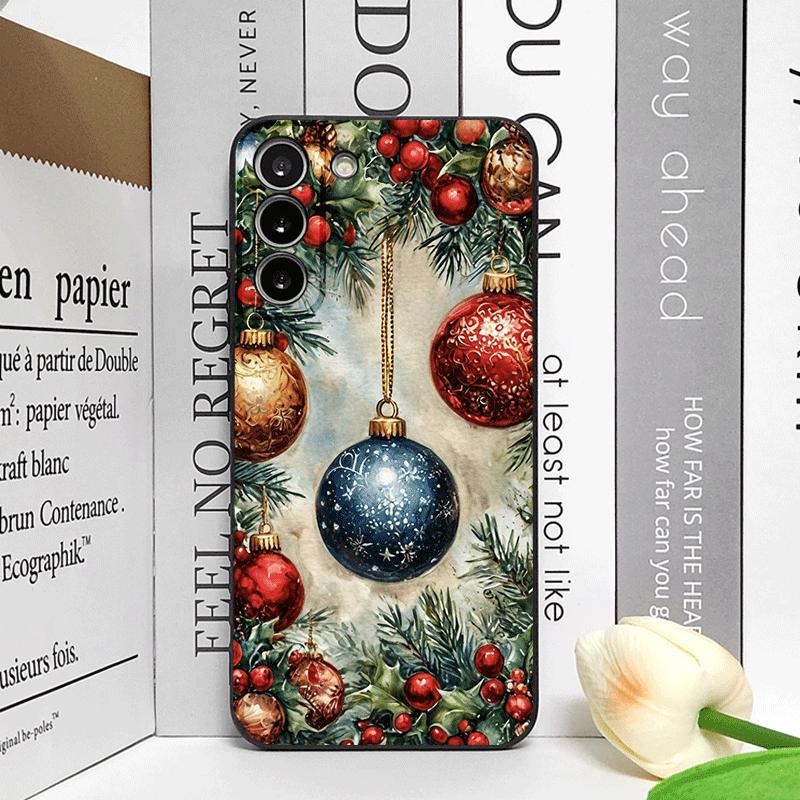 

Christmas Decorations Bookshelf Book Print Phone Case for OnePlus 13 12 13R 11 10 9 8 Pro Nord 4 N100 N20 CE3 ACE2 ACE3 5G Cover OnePlus 13