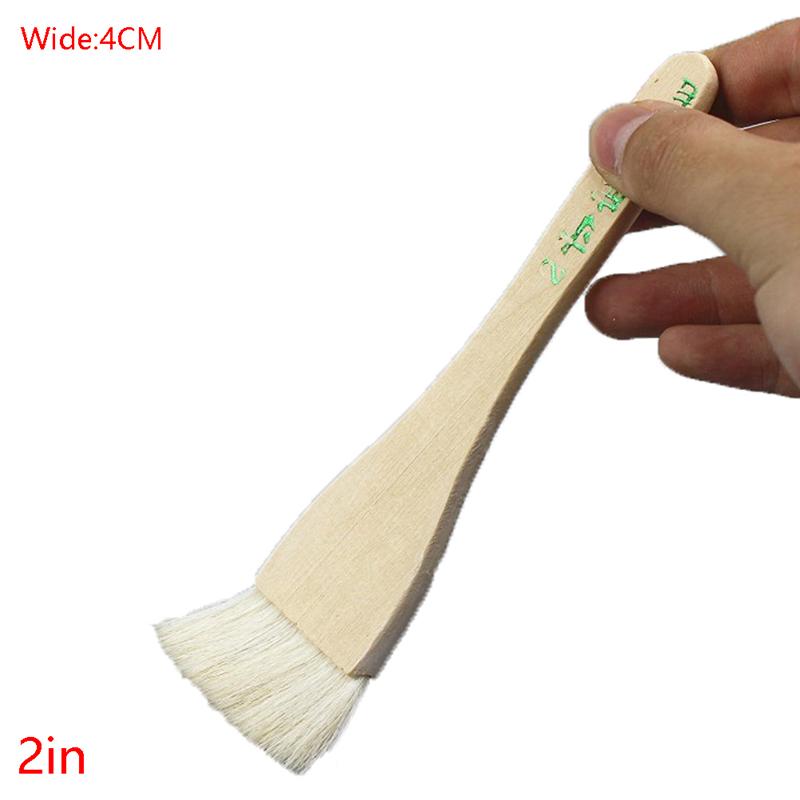 Goat Hair Paint Brushes Smooth Sanding For Wall Watercolor Acrylic Oil Painting