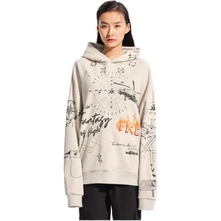 Li Ning CF Tracing Sweatshirt Unisex Apricot AWDSH33-2