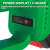 180° Cordless Brushless Angle Grinder 3 Gears Electric Polishing Machine for Makita Battery