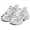 New MLB Chunky Jogger Abrasion Resistant Height Increasing Low Top Casual Running Shoes Unisex White 3ARNM015N-50WHS