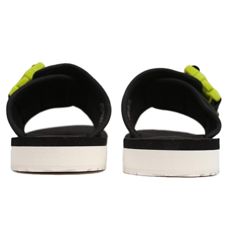 Puma Wilo Lux Sandal Slide Black/Yellow Men's 371176-02