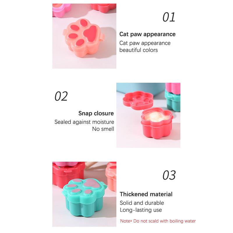 1/4Pcs Mini Sauce Ketchup Box Portable Small Salad Dressing Container Bento Box Seasoning Storage Bottle Jar Accessories