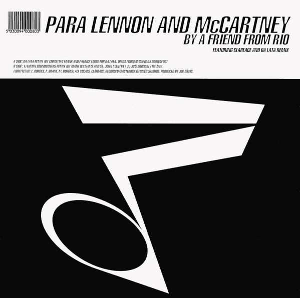 

10inch Record A FRIEND FROM RIO - Para Lennon & Mccartney FO03 FAR OUT 1994 UK Dance & Electronica Used